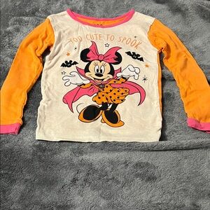 PJ Set Disney Minnie Mouse Halloween Long Sleeve
